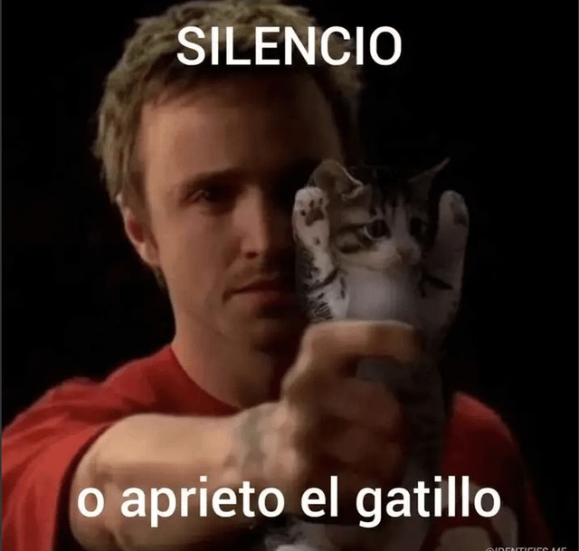 Silencio - meme
