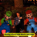 Mario and Luigi gave up.