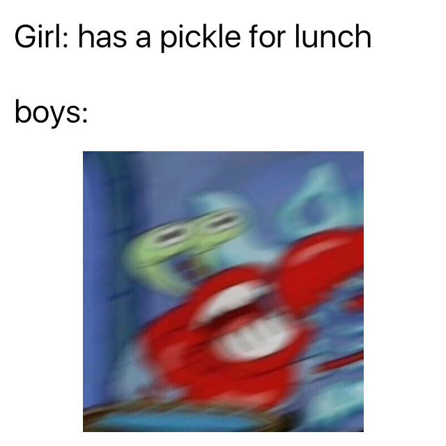 Hairy pickle - meme