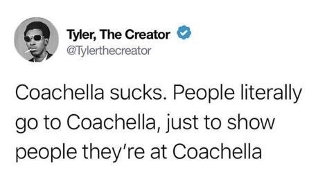Coachella opinions? - meme