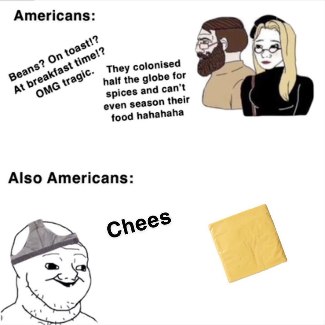 Imitation American Chees - meme