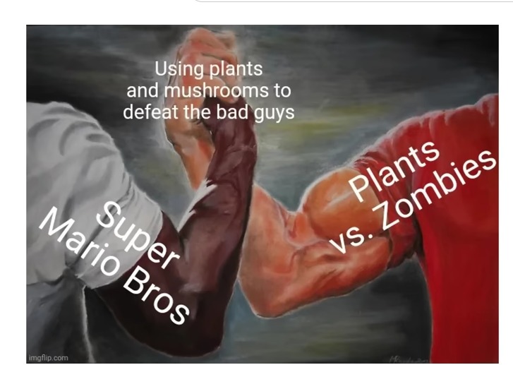Plants vs. zombies - meme