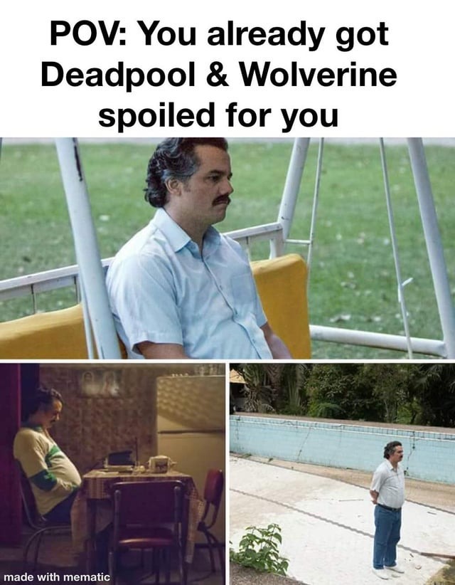 Deadpool and Wolverine spoilers meme