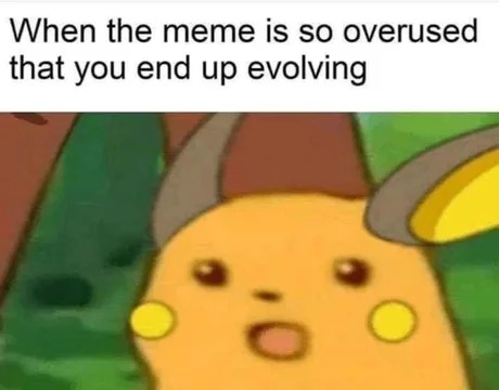 Surprised Raichu - meme
