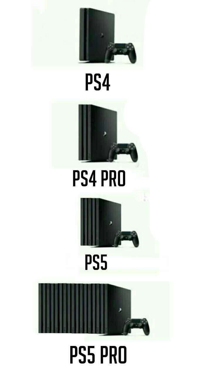 Classic PS4 is better (just because i can't afford the newer one) - meme