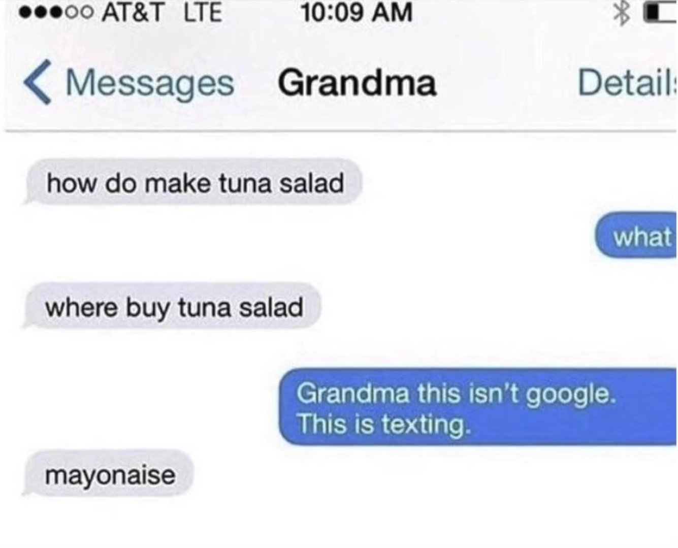 Grandma? - meme