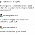 Grave robber
