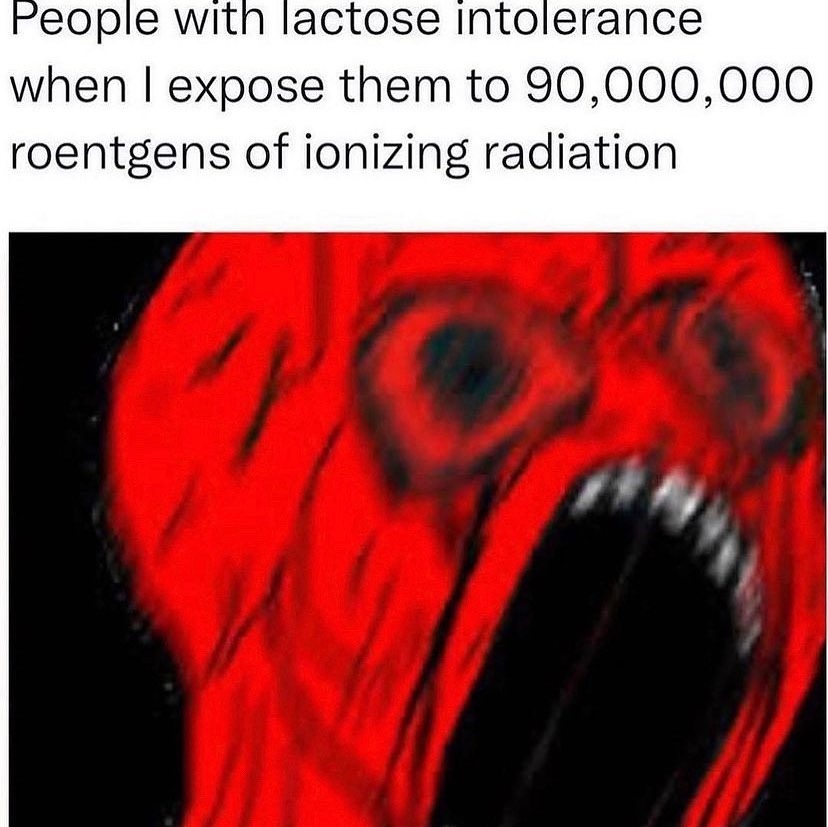 Le intolerance - meme
