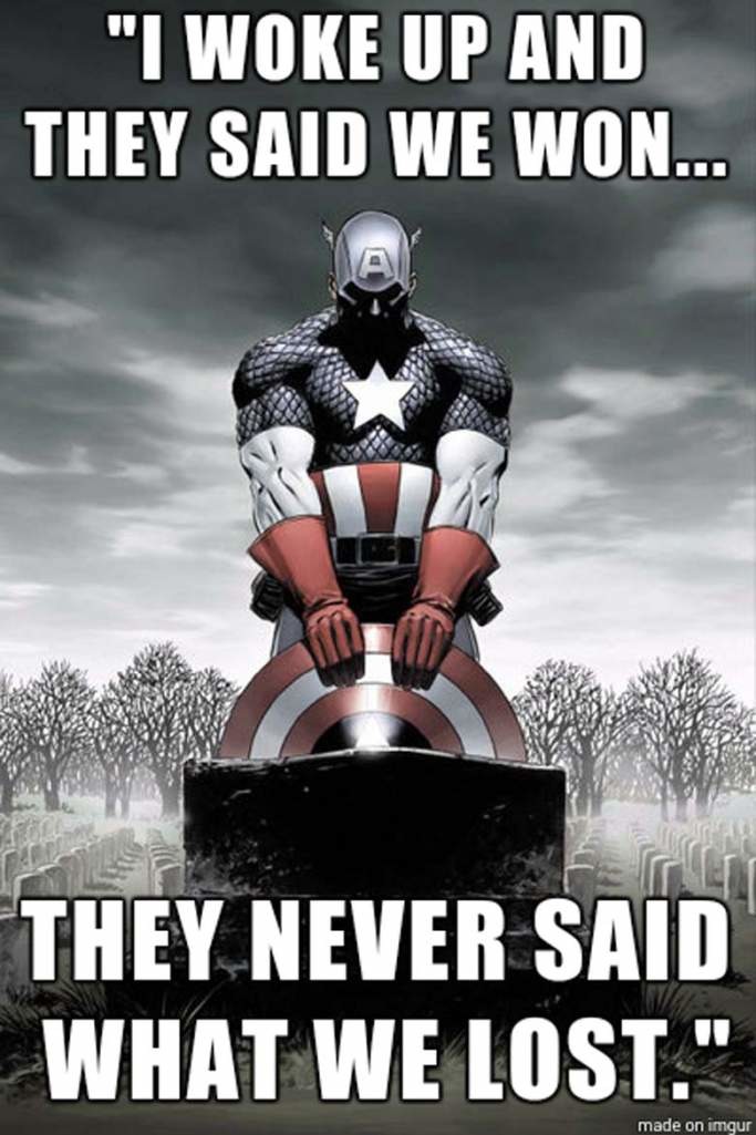 Captain America and memorial day quote 2022