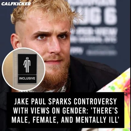 Jake Paul on gender - meme