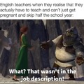 English teachers