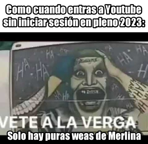 Pemse que tambien estaria en el modo incognito pero ahi en lugar de mierdlina sale shakira :yaoming: - meme