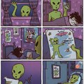 Wholesome alien meme