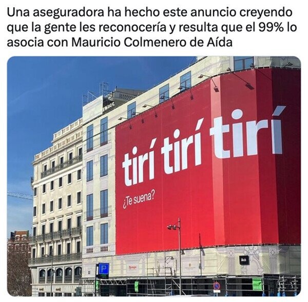 Publicidad sale mal en España - meme