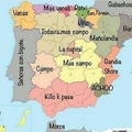El mapa de España para los canis