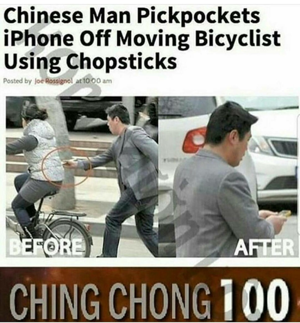 My ching chong is strong - meme