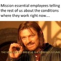 The Fellowship Was Mission Essential