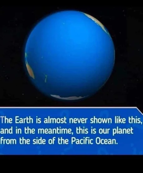 The Pacific Ocean is huge - meme