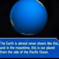 The Pacific Ocean is huge
