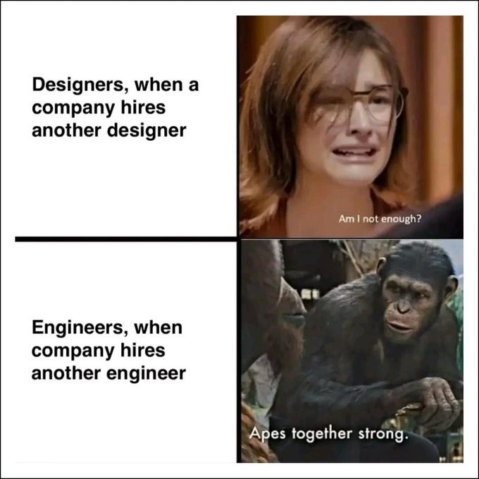 Apes together - meme