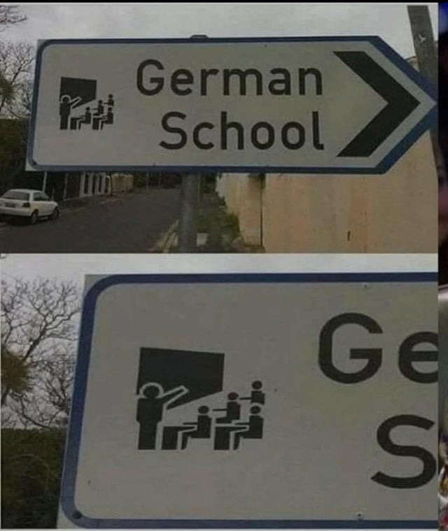 Colegio alemán - meme
