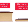 Polish if they used Cyrillic