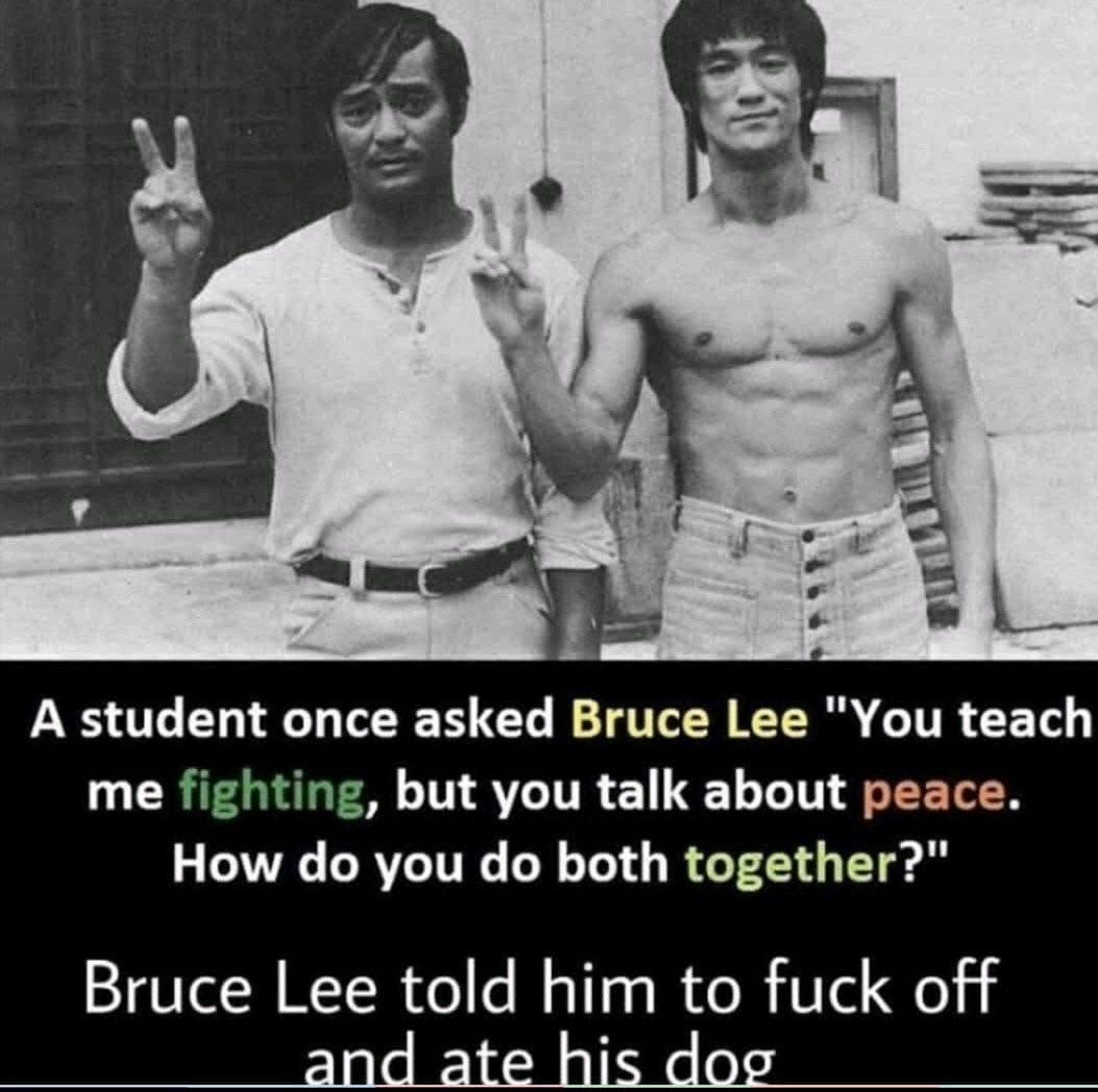 Bruce lee - meme