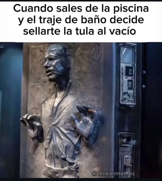 la despega rápidamente nada más salir del agua - meme