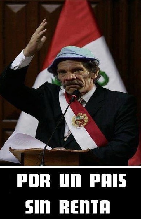 El título se fue a gobernar por un pais sin renta - meme