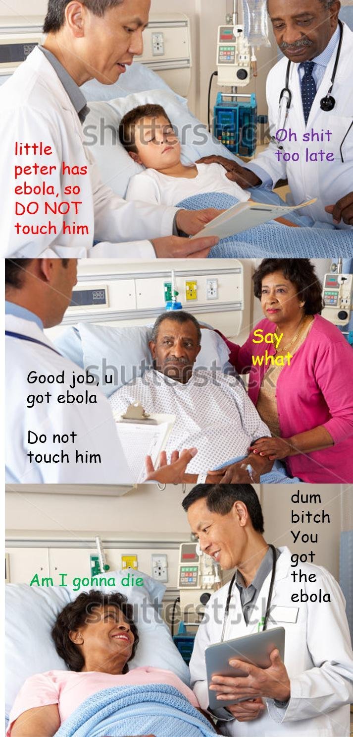 Fucking ebola - meme