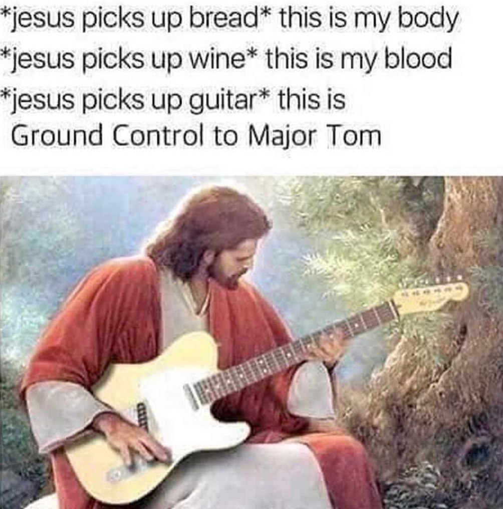 Jesus be like - meme