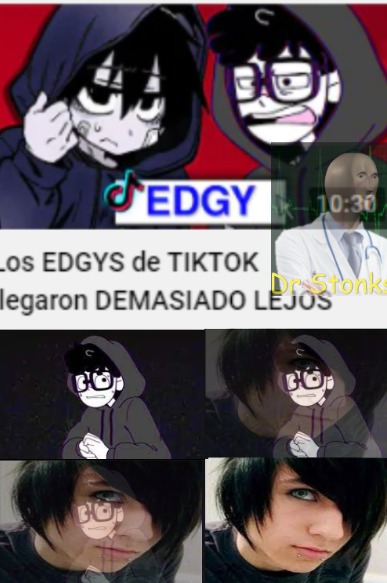 Un edgy hablando de edgys - meme