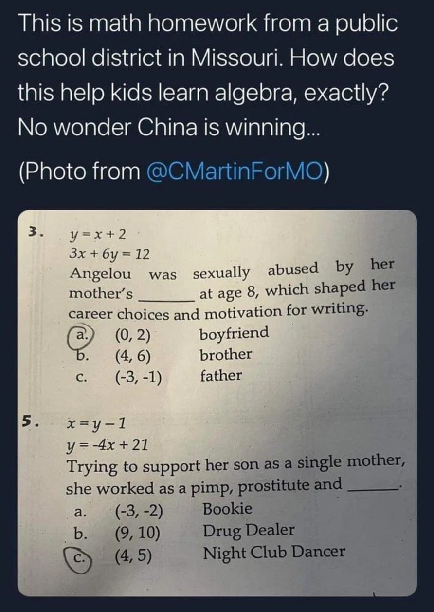 Is this gender studies or math - meme