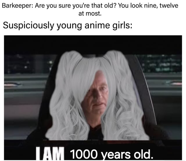 Anime girls - meme