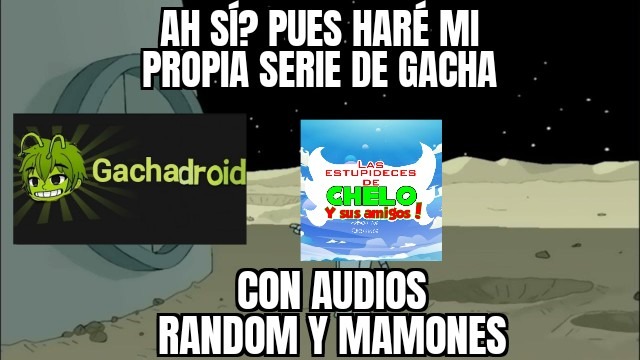 Perdón por la mención de Gacha, solo imaginé si Coca Cola Espuma tuviera un rival XD - meme