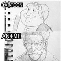 Diferencias entre el anime y el cartoon