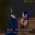 Whenever they tell me Sonic dosent exist