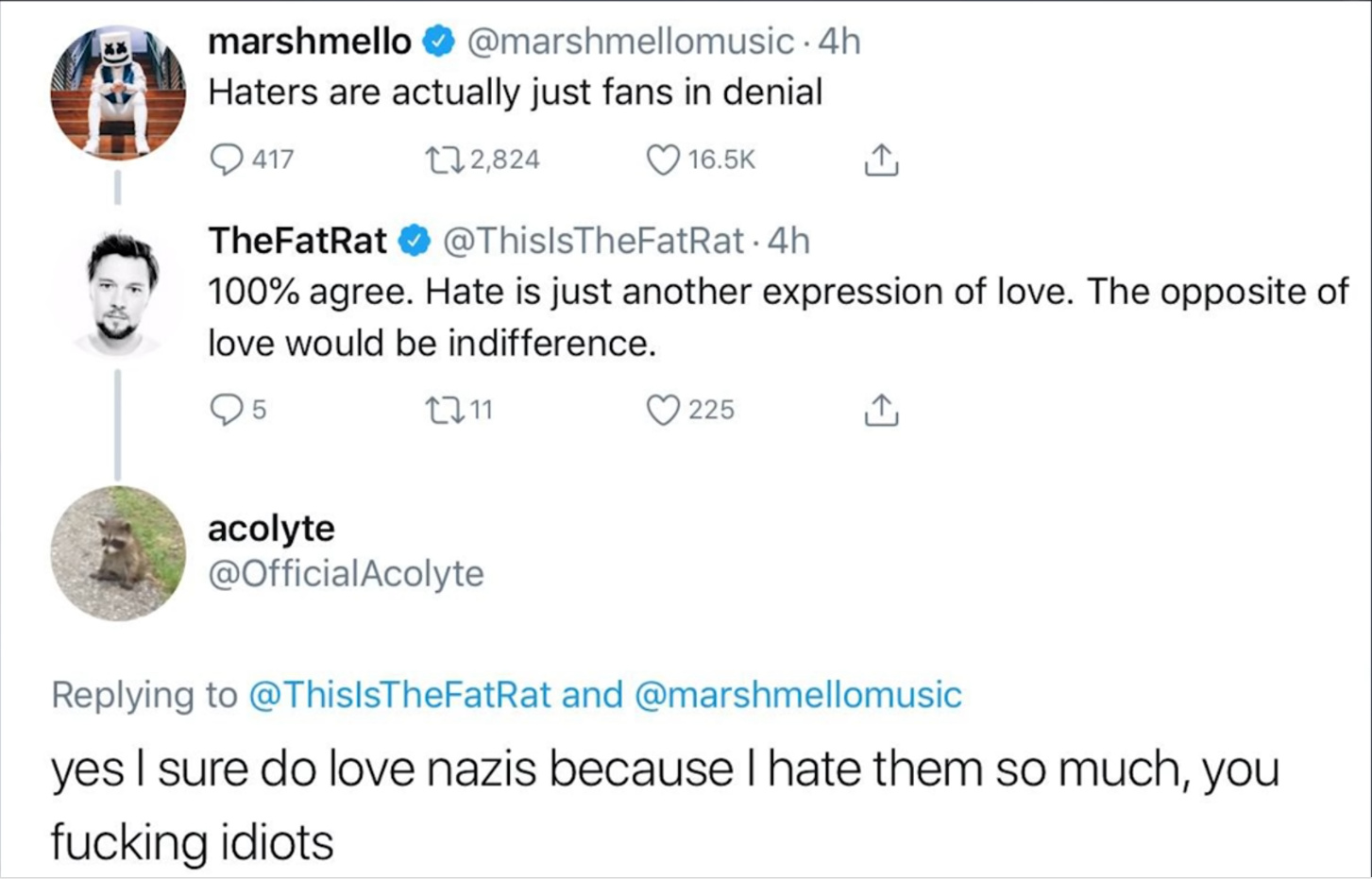 Everyone loves nazis - meme