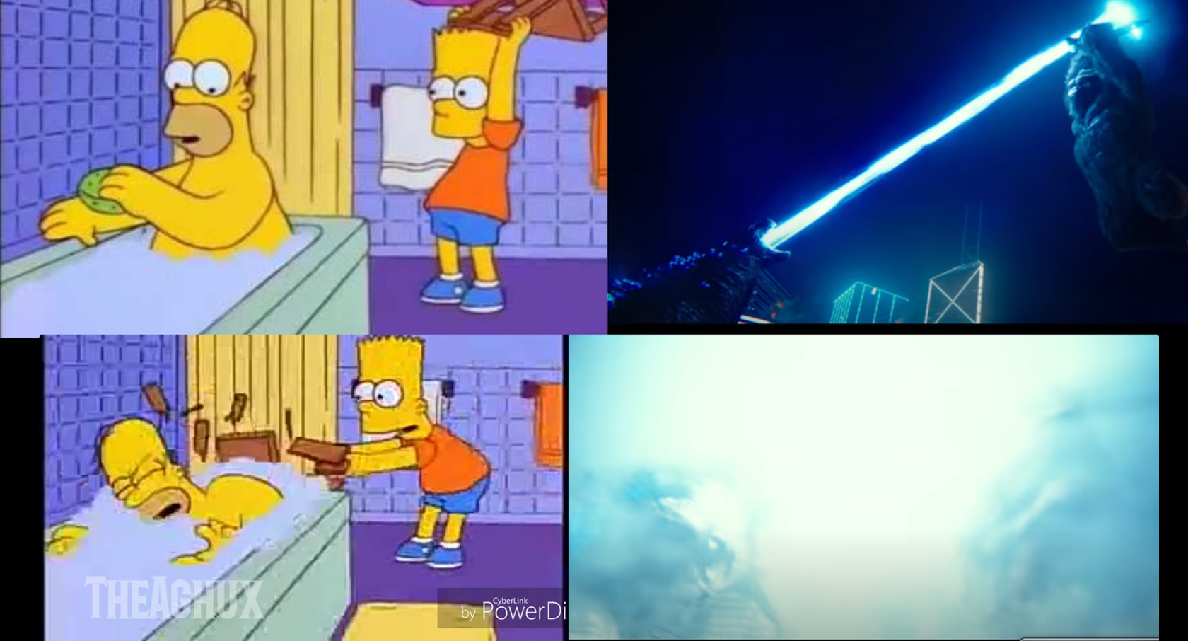 Homero VS Bart - meme
