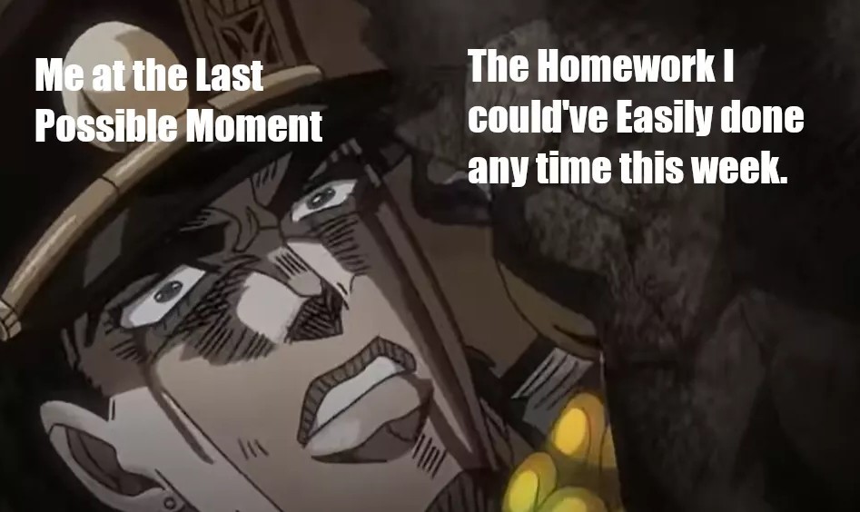 Dio be like: *time stopping noises* - meme