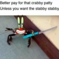stabby crabby