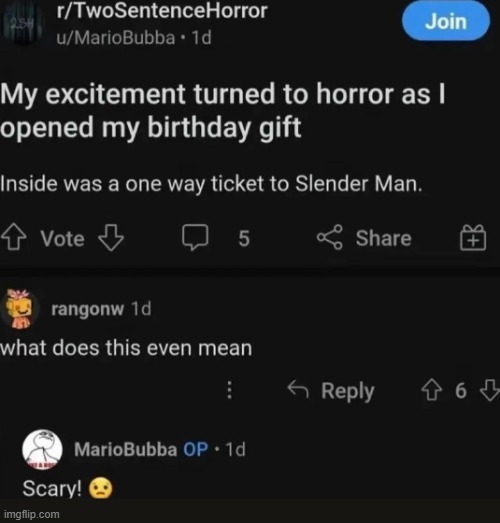 Slenders are a Joke - Imgflip