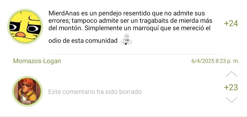 Este comentario ha sido eliminado - meme