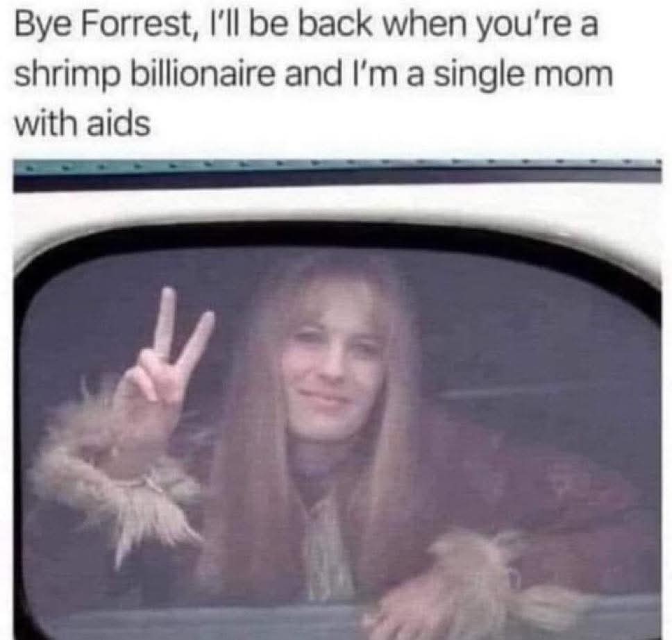 Jenny was terrible - meme