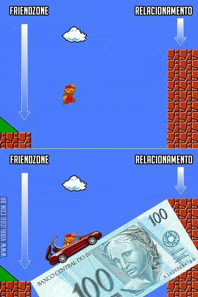 Mario é suas facetas - meme