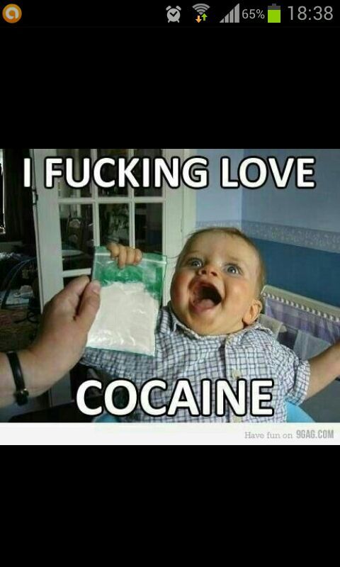 So much cocaine - meme