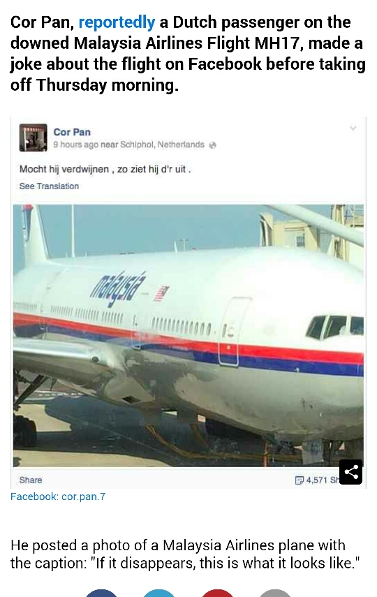 RIP flight MH17 - meme