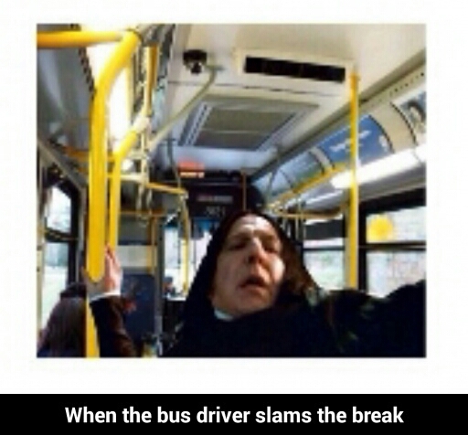 bus brakes - meme
