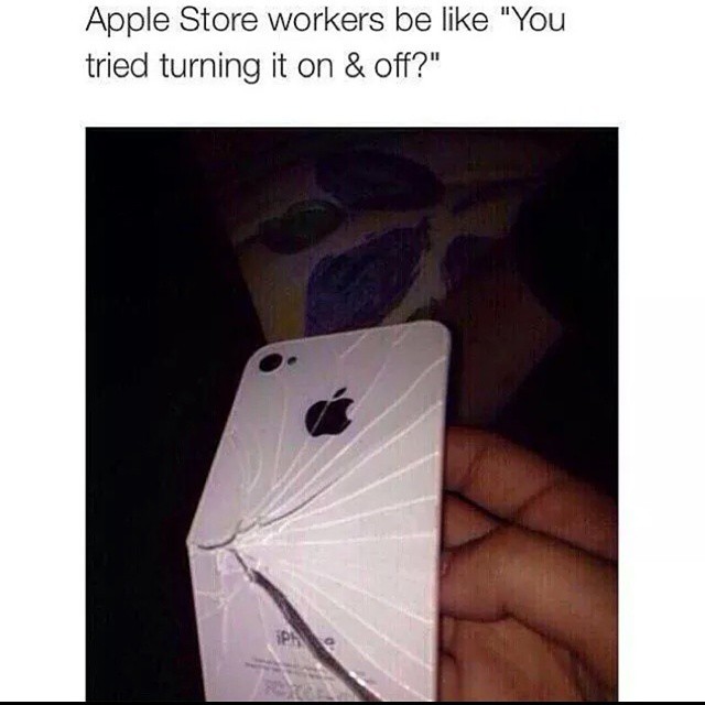 Stupid Apple - meme