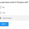 Do you have a kid 3-10 years old